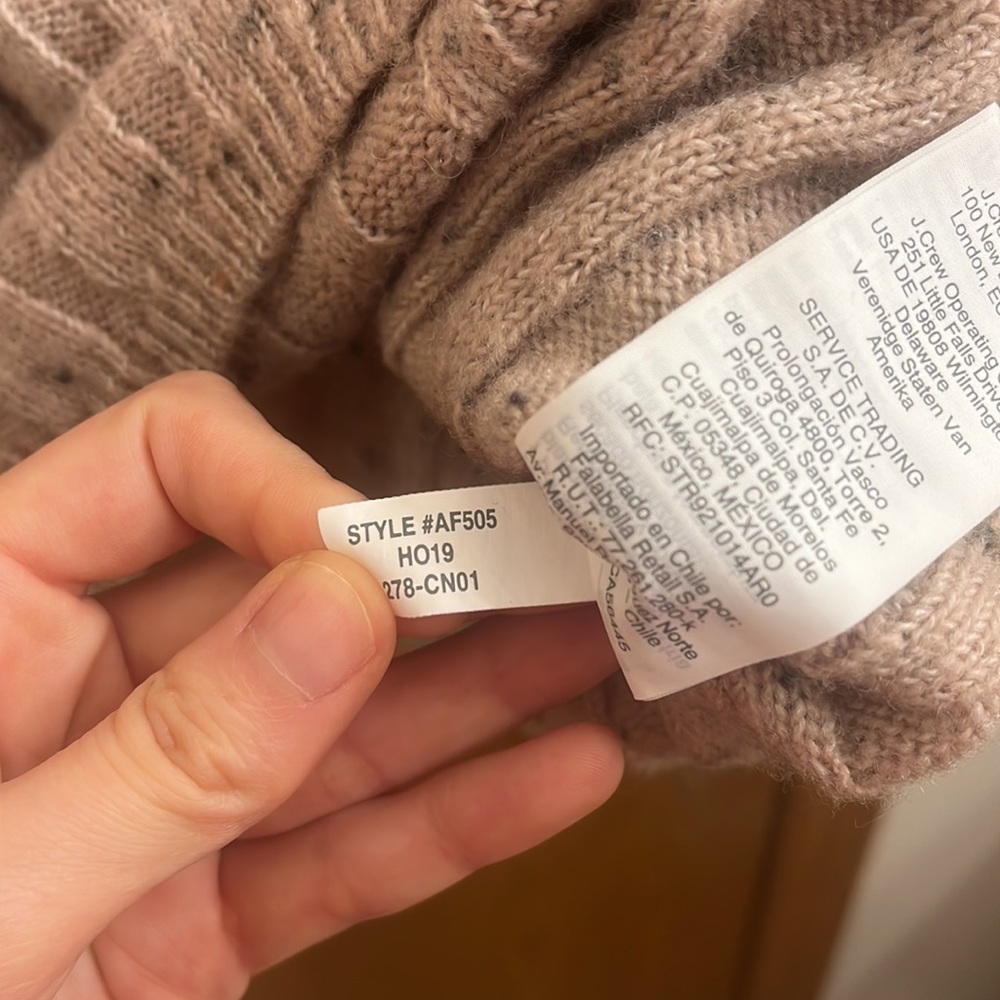 SALE - Madewell Donegal Evercrest Turtleneck Sweater in Coziest Yarn - Picture 10 of 11
